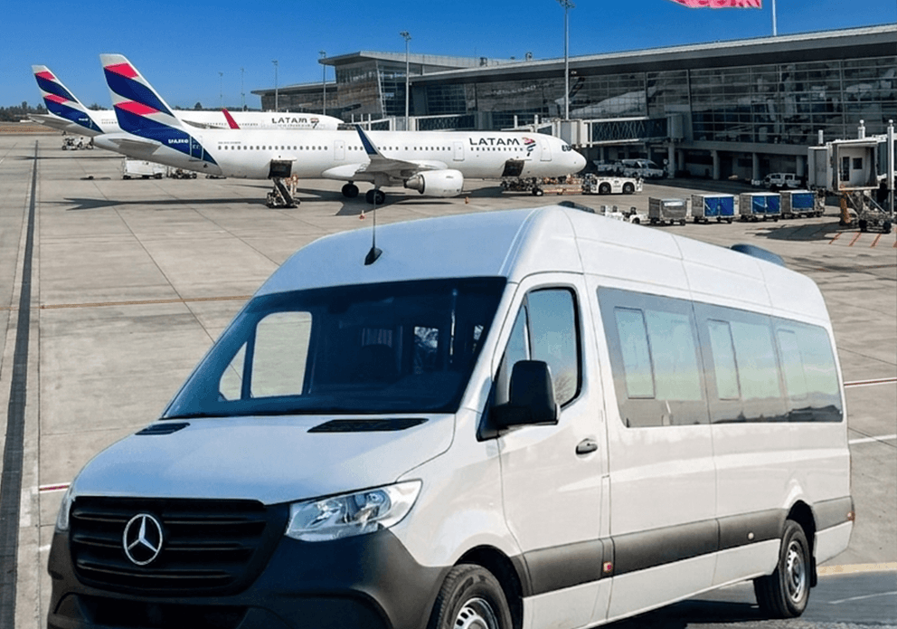 Van traslado aeropuerto Santiago SCL